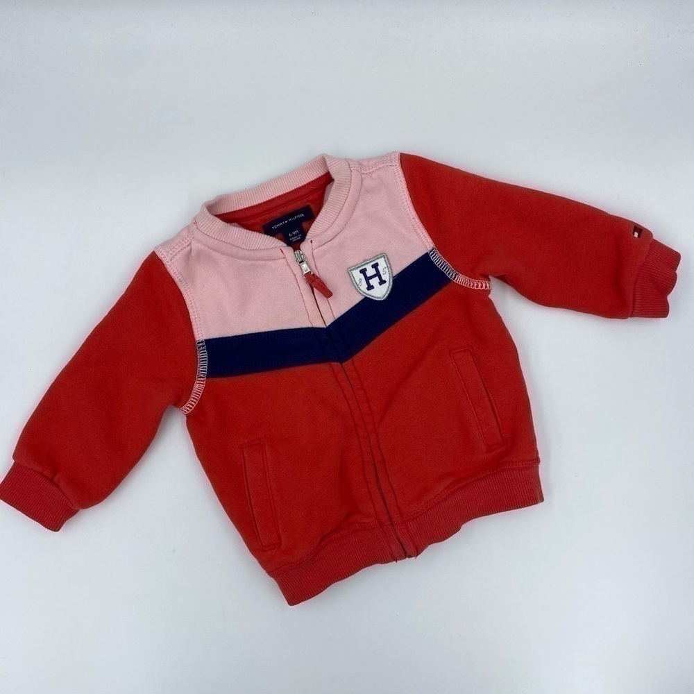 🌵5/$25 TOMMY HILFIGER Zip Up Sweater - 6-9M